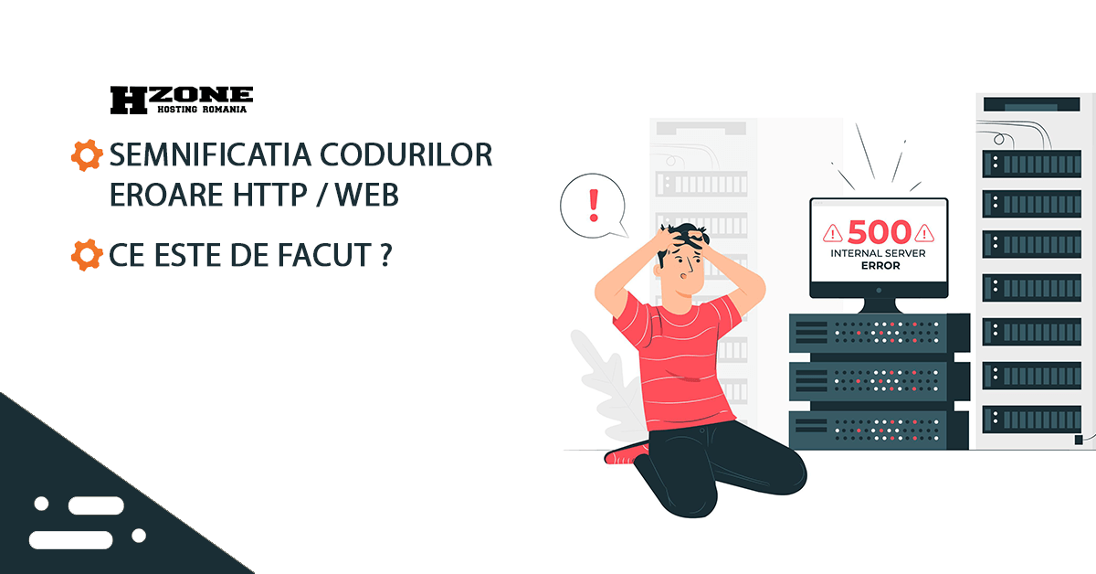 coduri de eroare server web